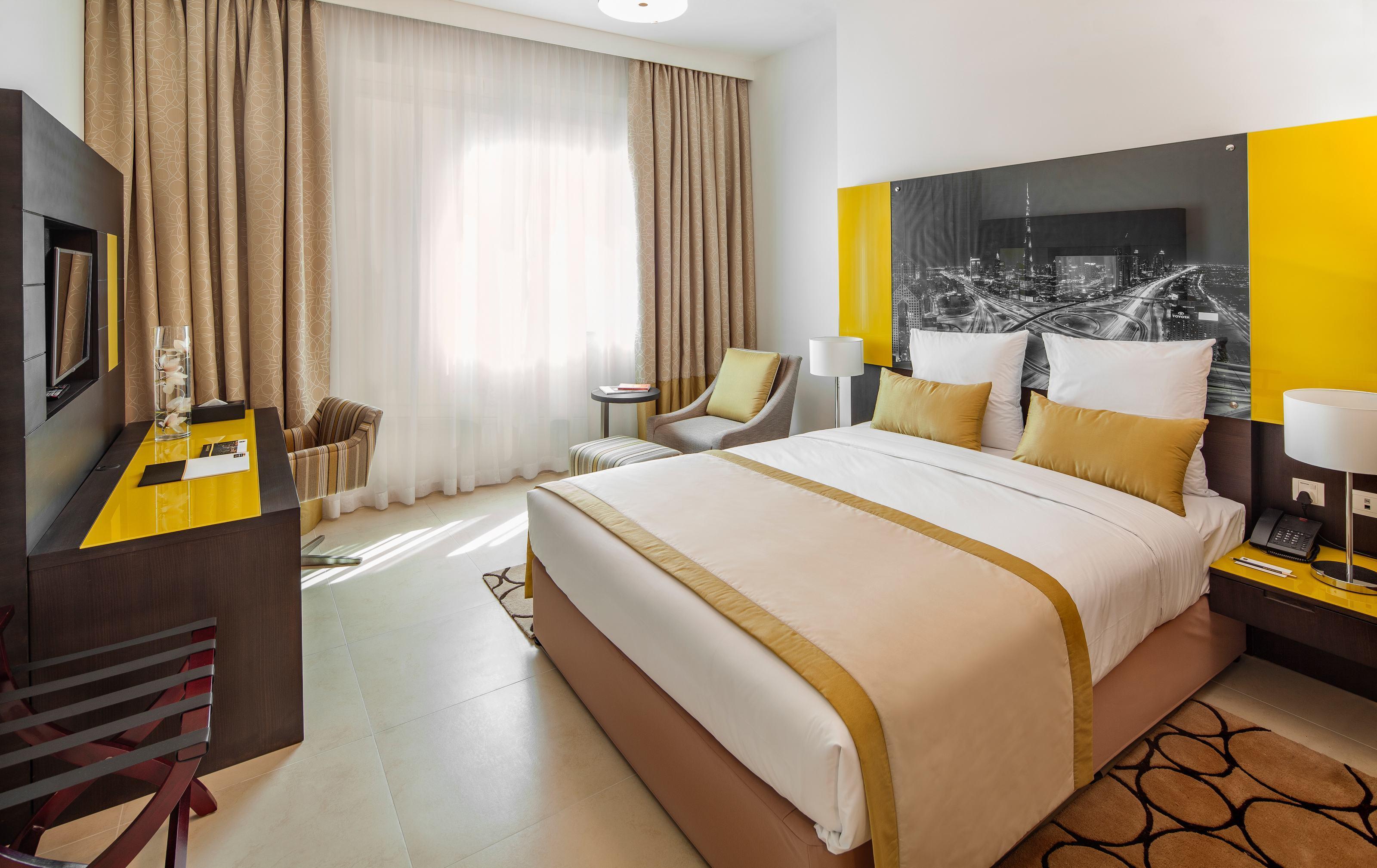 Adagio Premium Dubai Al Barsha Aparthotel Bagian luar foto
