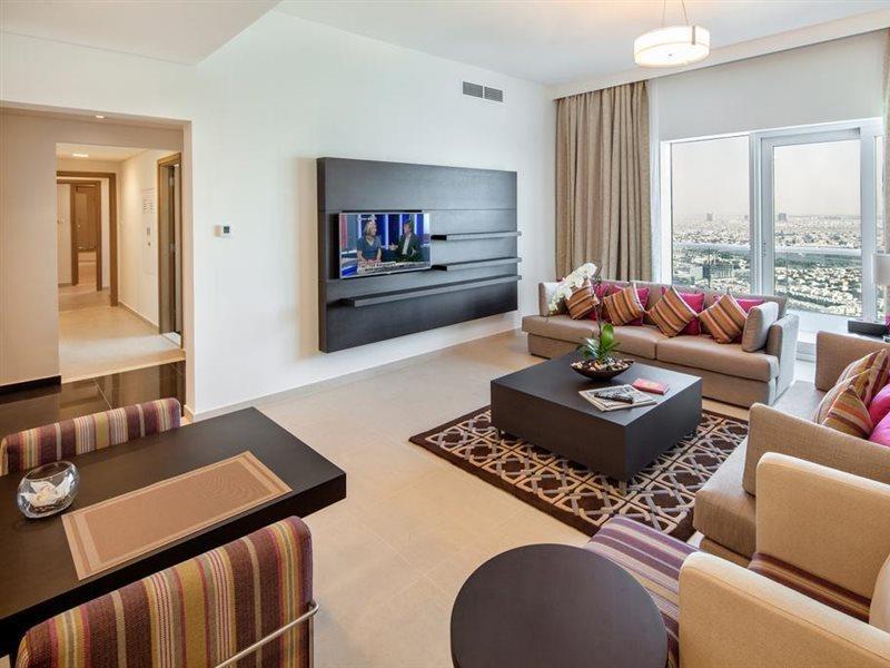 Adagio Premium Dubai Al Barsha Aparthotel Bagian luar foto